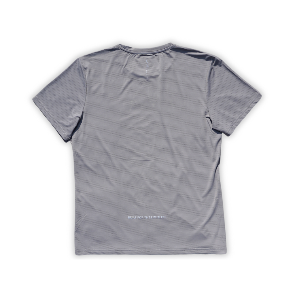 Grey Mesh WTS Tee