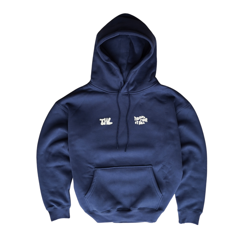 Navy Train For It All Hoodie